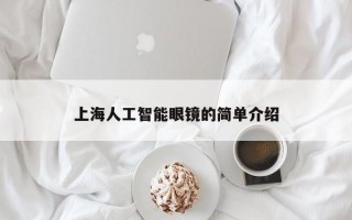 上海人工智能眼镜的简单介绍